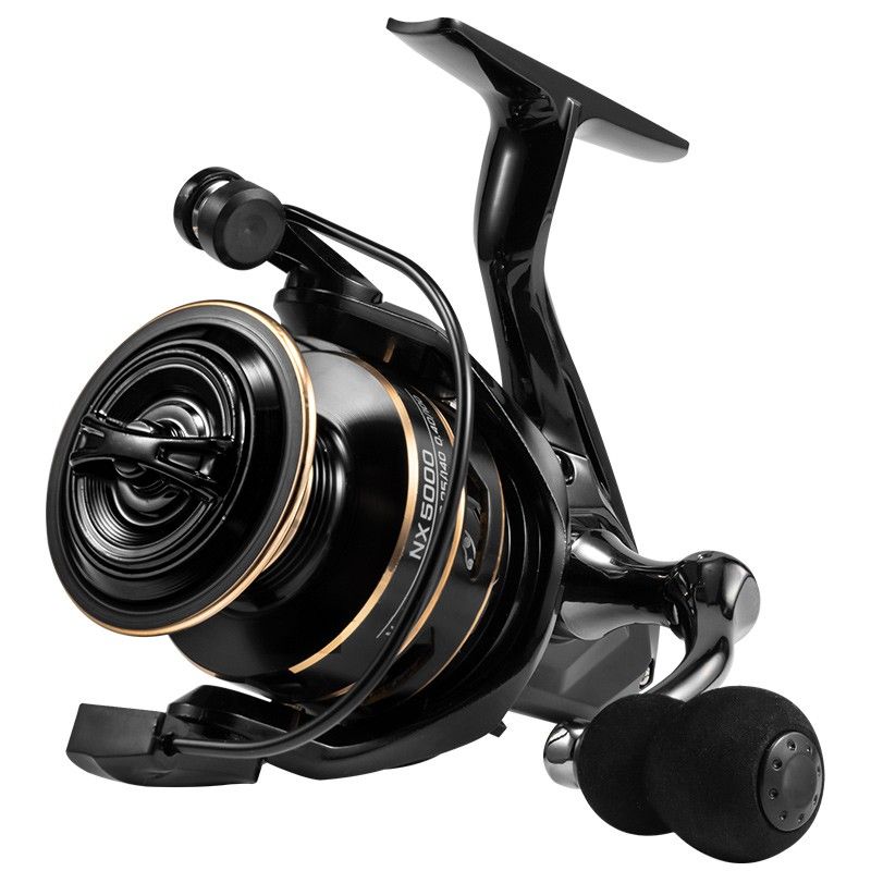 Fishing Reel 1000 Reels Spinning Reels Metal Spool and Handle for Saltwater and Freshwater Fishing