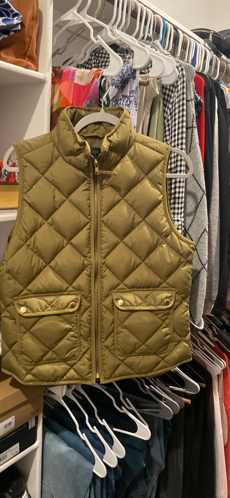 Womens j crew Puffer Vest Sz Small