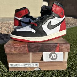 Air Jordan 1 Retro High OG Black Toe Reimagined NEW/RECEIPT SIZE: 11 $200 FIRM ONLY!