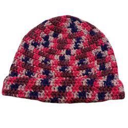 Pink Multicolor Beanie 