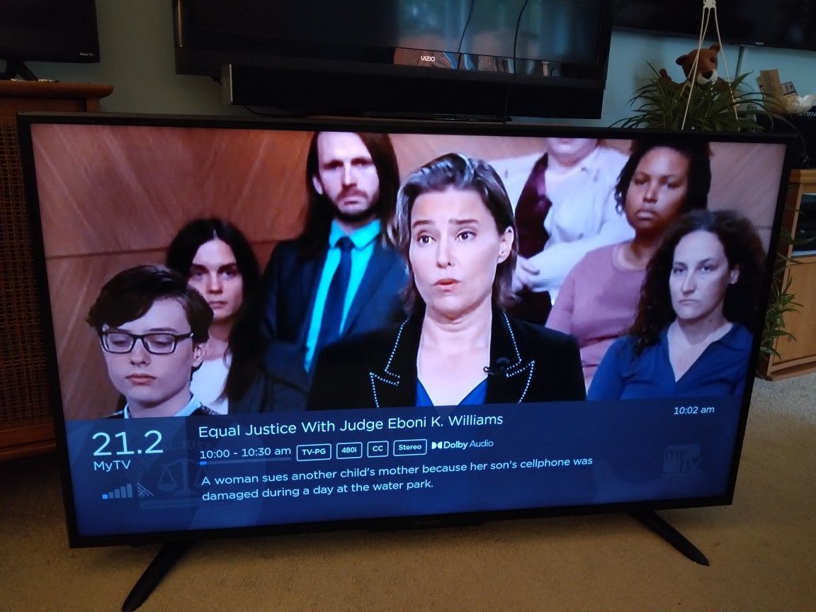 SHARP 50" 4K ROKU SMART TV WITH HDR