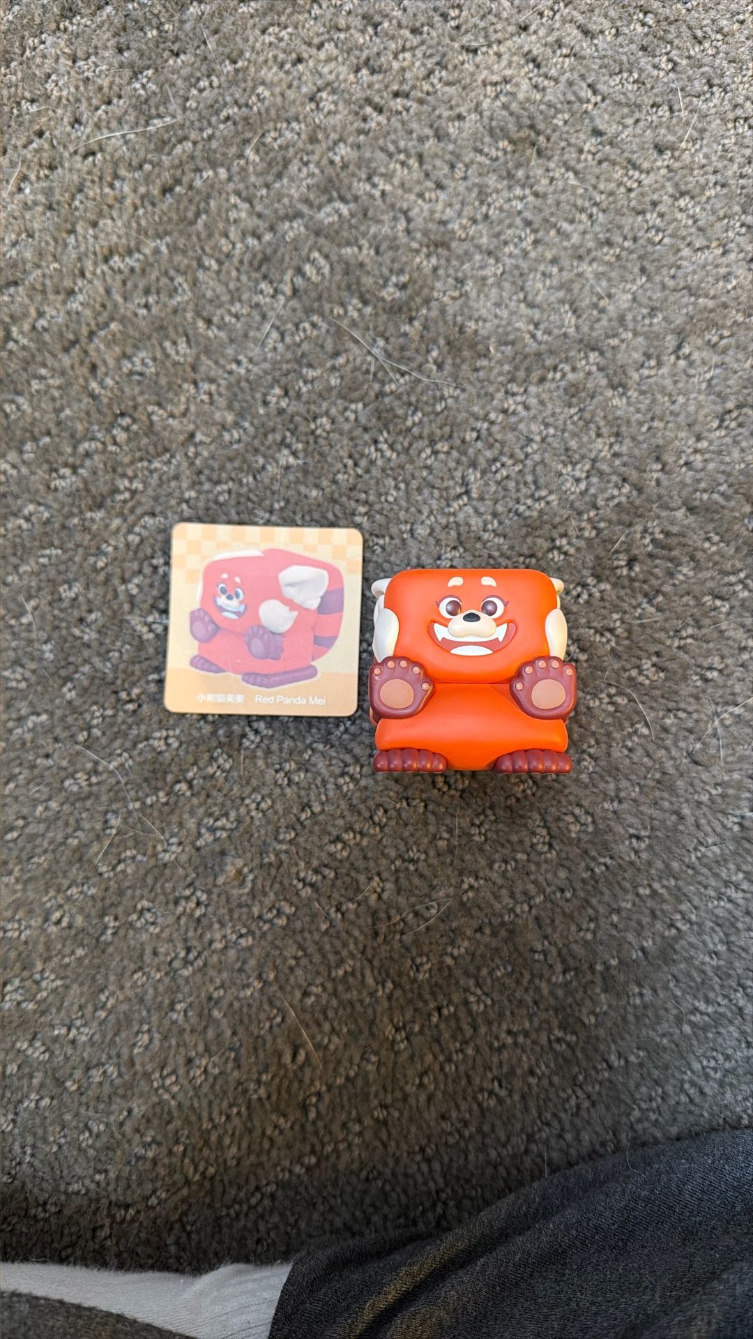 POP MART PIXAR POP CUBE 3 RED PANDA MEI COLLECTIBLE