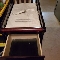 Baby Changing Table /  3 Stage Convertible Bed 