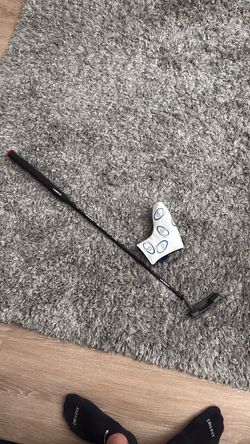 LA Golf Bel-Air putter with head-cover, LA Golf shaft and Lamkin grip