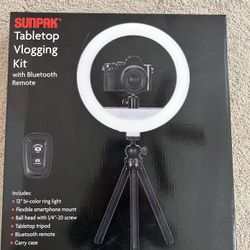 Tabletop Vlogging Kit