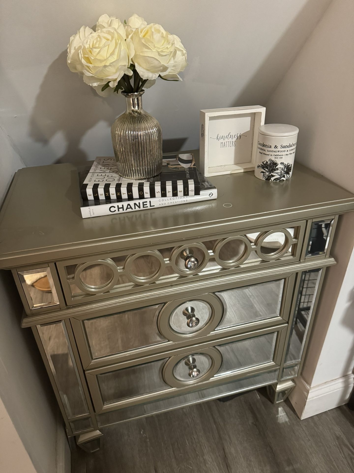 Mirrored Dresser set 
