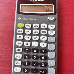 TI-30Xa calculator
