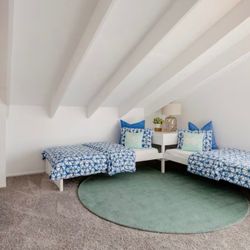 Twin Bed  W /Corner Group and Mattress