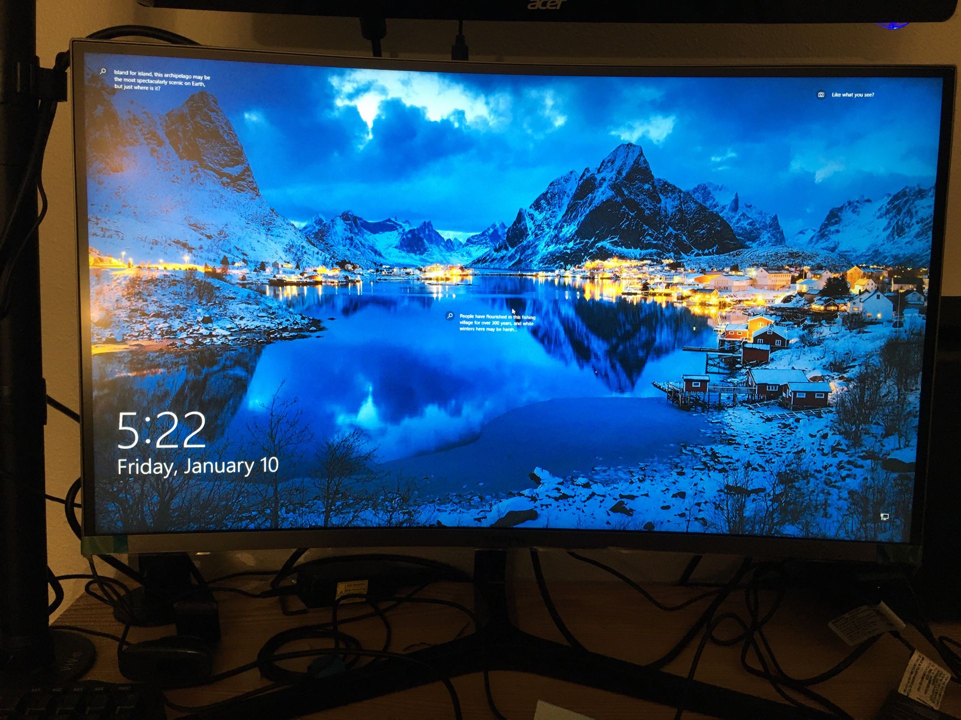 Samsung 1440p 27in curved gaming monitor 150