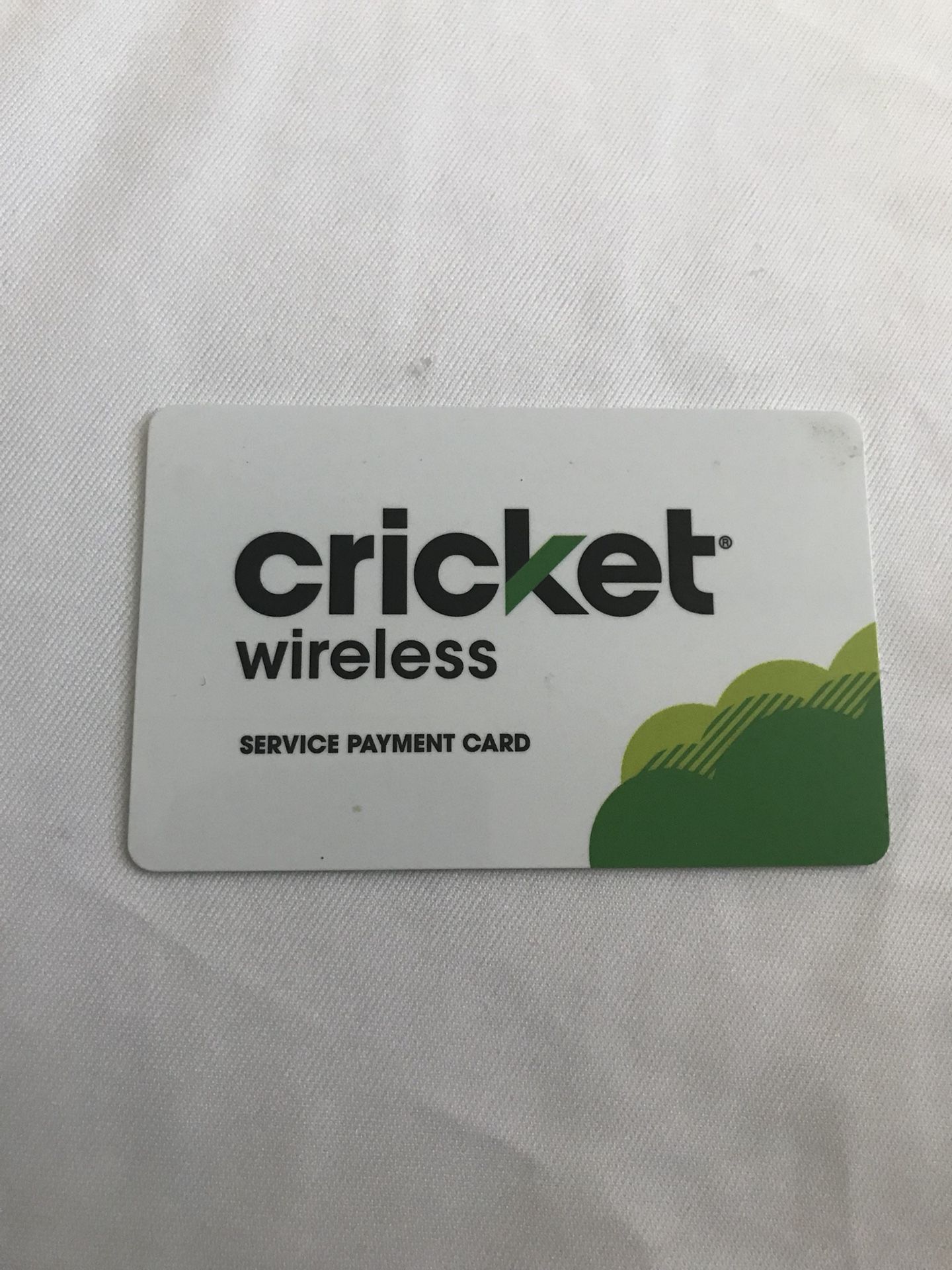 $50 Cricket Service Payment Card