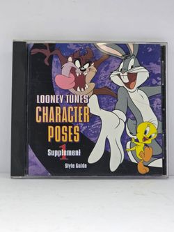 Looney tunes Character poses supplement 1 CD Rom
