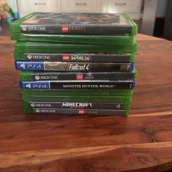 Lot of Xbox and Ps4 games 