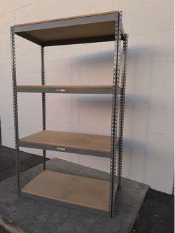 Heavy Duty Used Boltless Storage Racks Shelves 48x30 Shelving Similar To Uline And Grainger Delivery Available