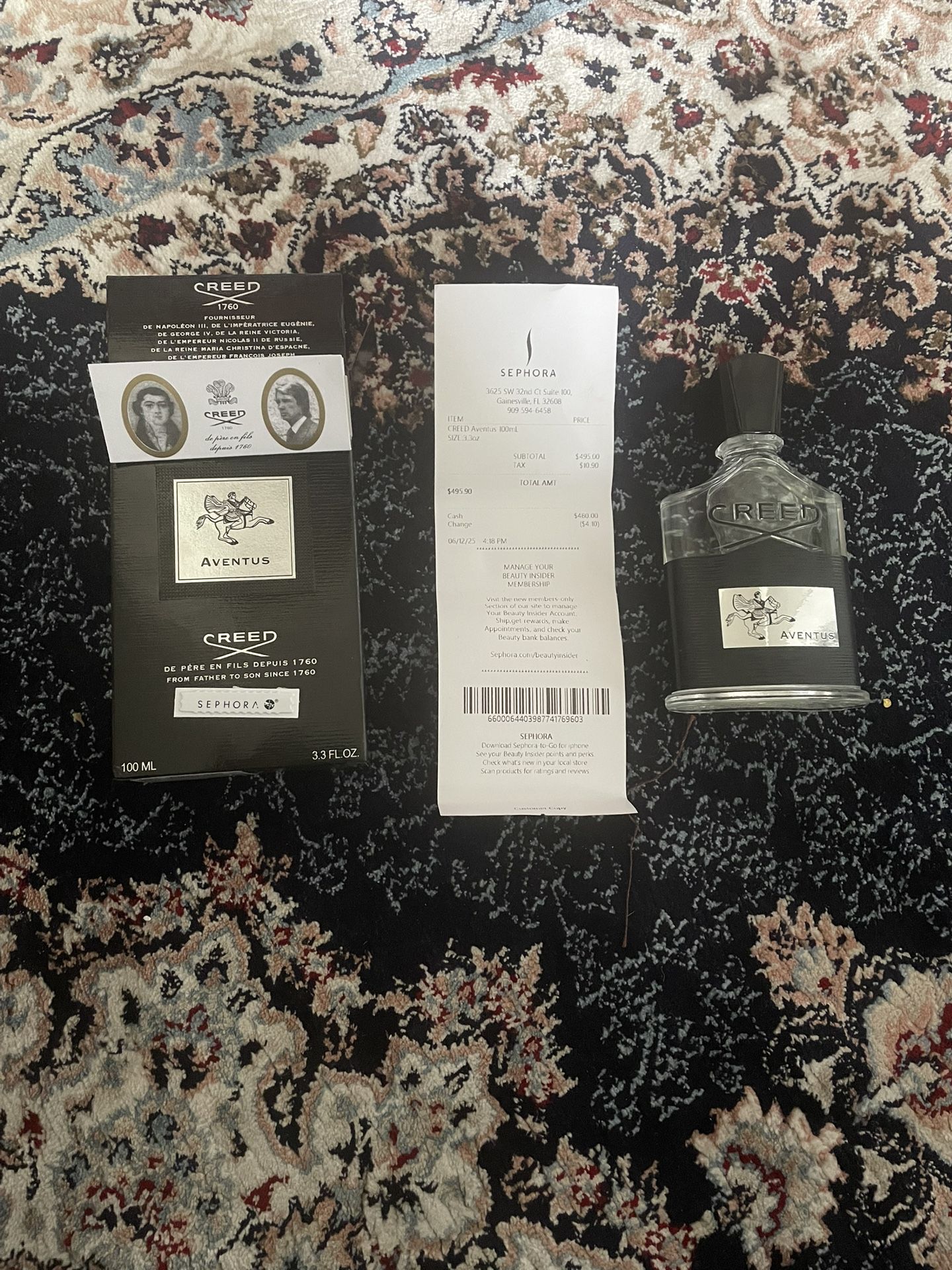 BRAND NEW Creed Aventus 100ml/3.3 fl Oz 