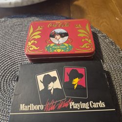 Marlborough wild west double deck , playing cards in coca cola double deck playing cards