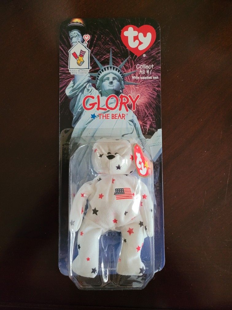 Mcdonalds Ty Glory The Bear Brand New SEALED.