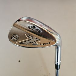 Callaway X Forged C-Grind Wedge 58°/10 Right Handed Golf Pride Grip
