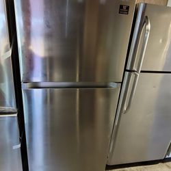 Samsung Refrigerator Apartment Size Stainless Steel 