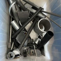 Assorted Machinist  Aluminum  Steel Rods Blocks Inserts