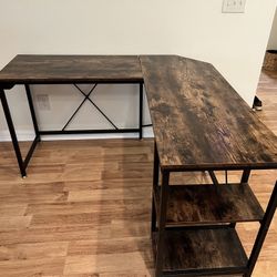 L Shaped Office/Study Desk 