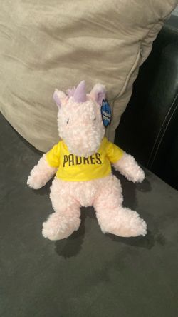 ***New***Padres Wearing Unicorn Plushy