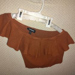 Guess Side Strap Crop Top 