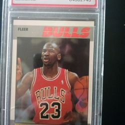 1987 Michael Jordan PSA 9