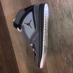 Jordan 1 flight gray and black size11