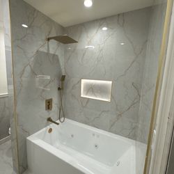 Vanity Shower Bathroom