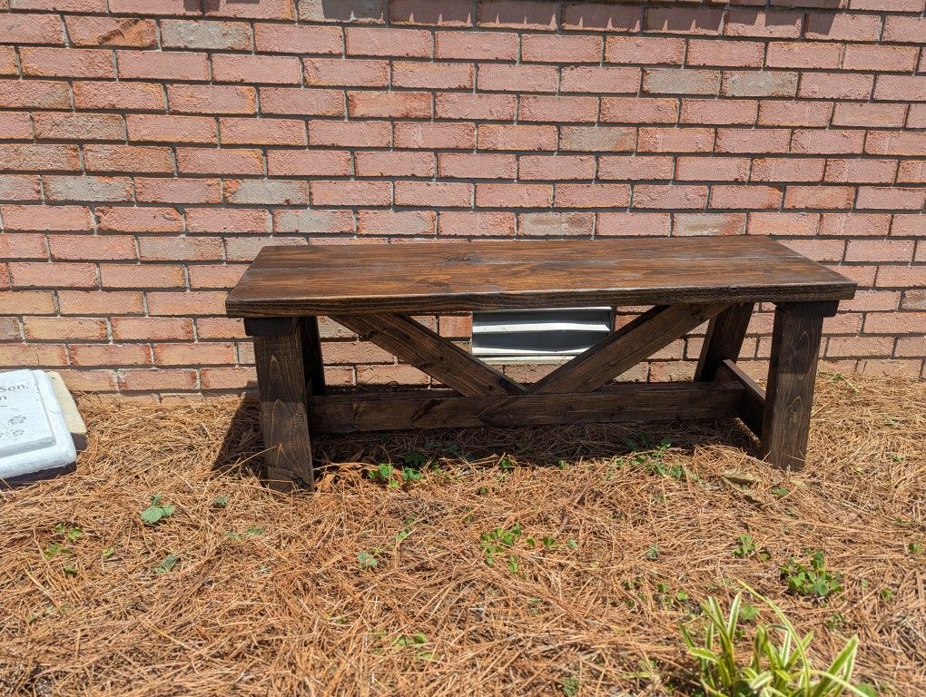Wood Bench