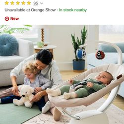  UPPAbaby Mamaroo Multi-Motion Baby Swing Smart Connectivity - Stella