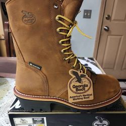 GEORGIA CLIMBING WORK BOOTS SIZE 10 MEN'S 