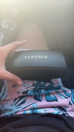 White Medusa Versace sunglasses