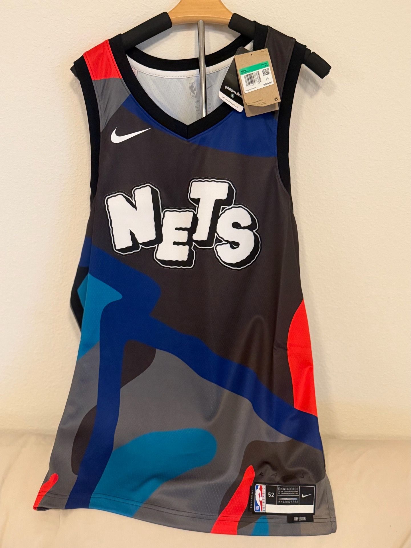 Nike Brooklyn Nets City Edition Swingman Jersey in Men's XL