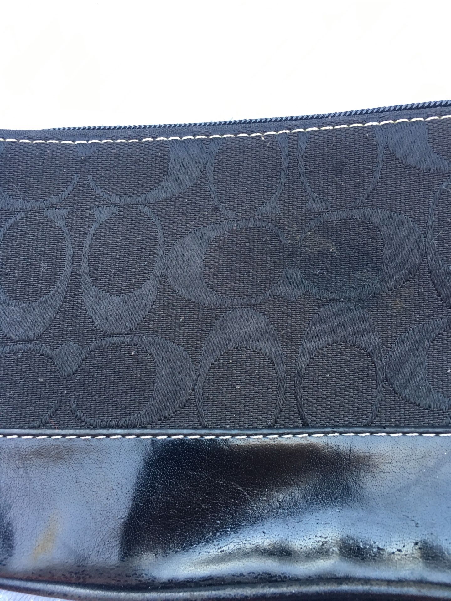 Coach small black purse