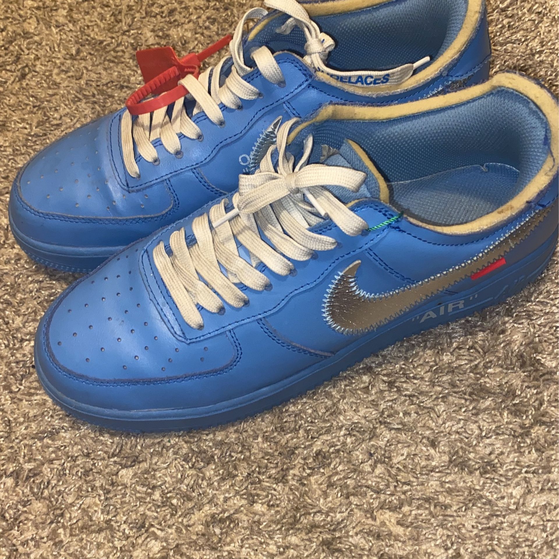 off white af1 university blue
