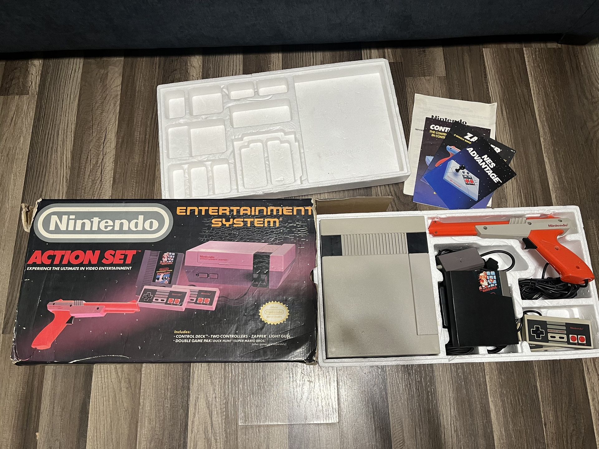 Nintendo action set CIB