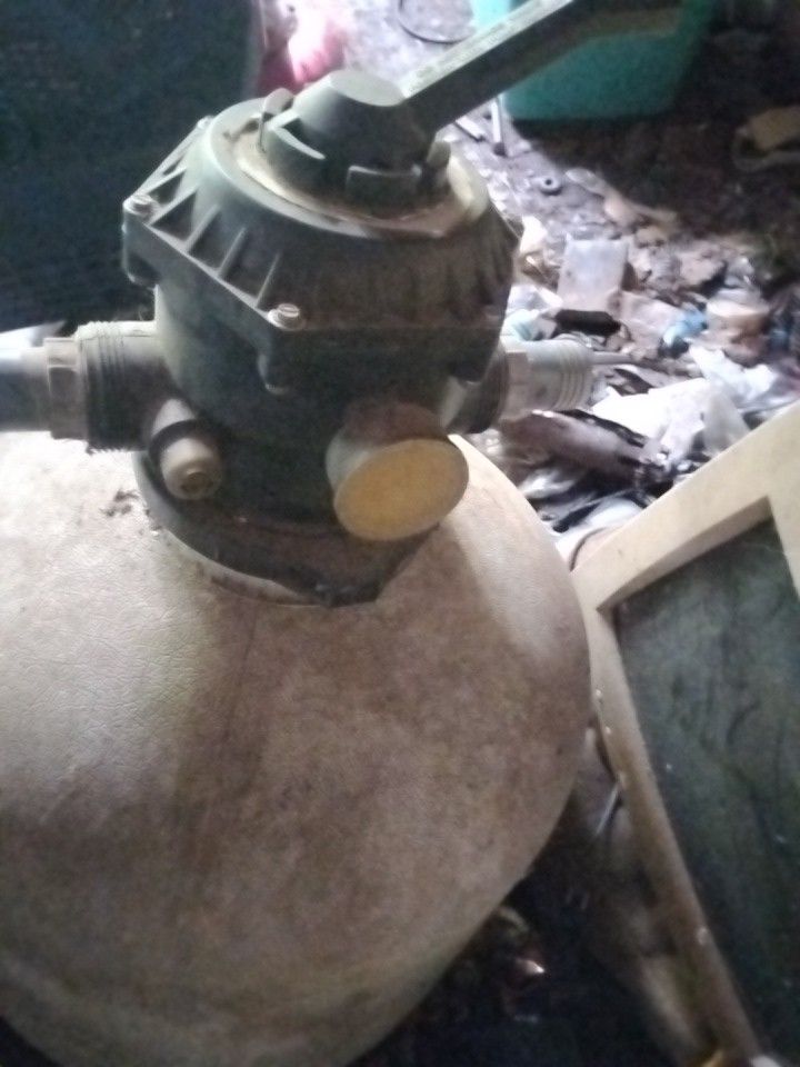 Used Above Ground Pool Filter