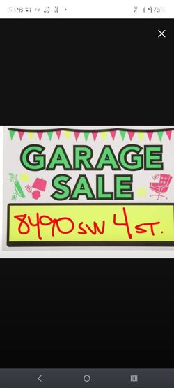 BIGGEST GARAGE SALE OF MIAMI