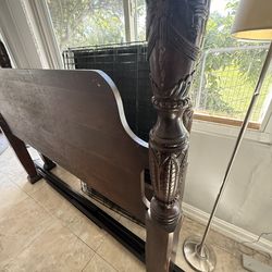 King bed - vintage furniture