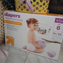 Diapers Size 6. On sale
