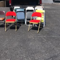 Folding chairs