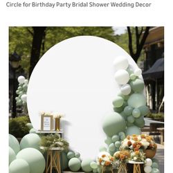 Backdrop With White Cover 