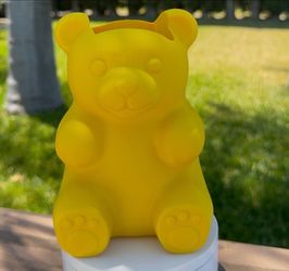 Summer Yellow Gummy Bear Sleeve for Bath & Body Works Foaming Soap Bottles