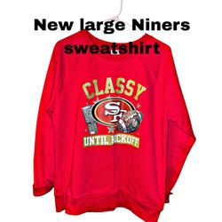 New San Francisco 49ers sweatshirt women’s