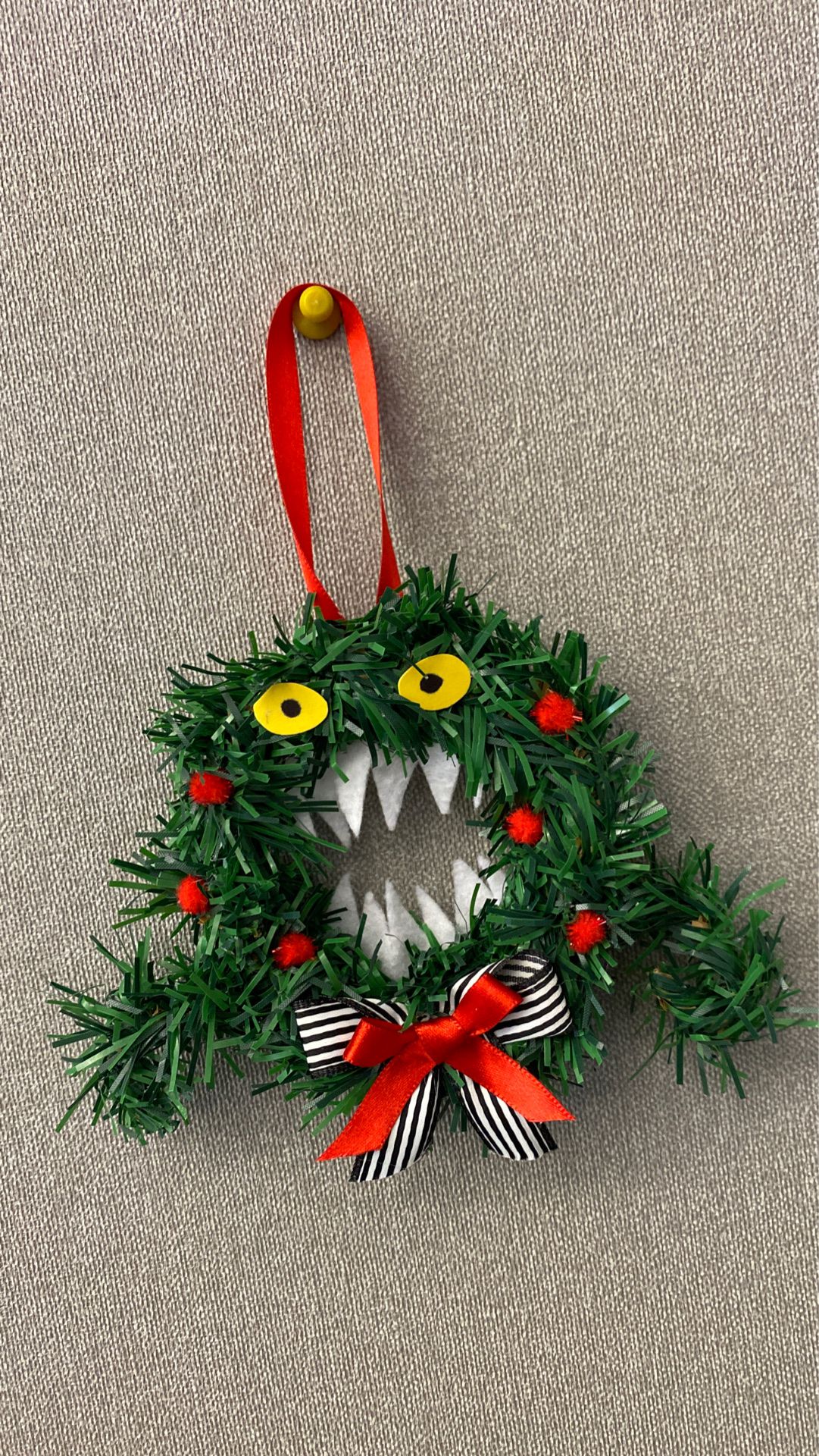 Nightmare before Christmas wreath ornament