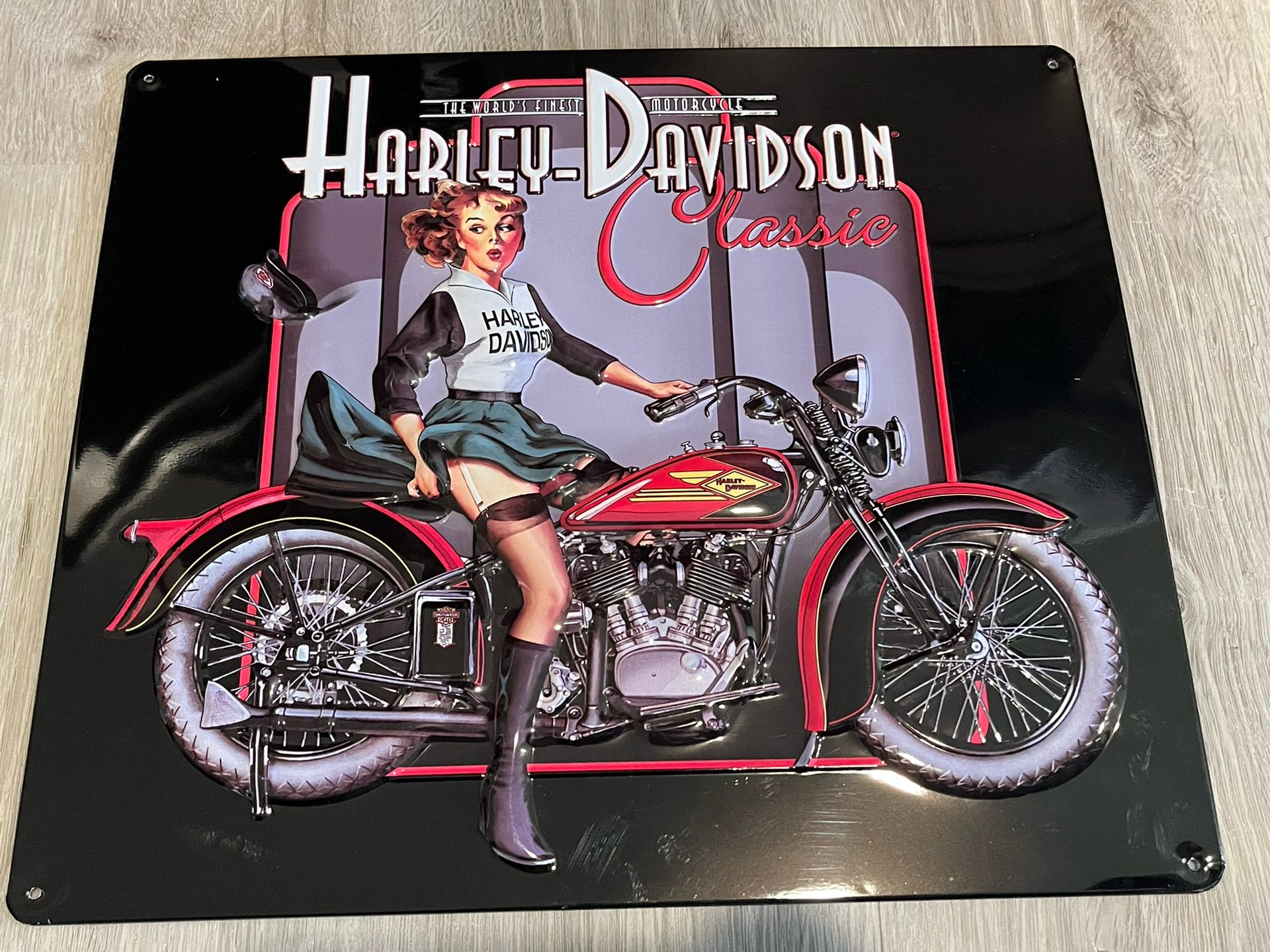 Harley Davidson 3D Tin Sign