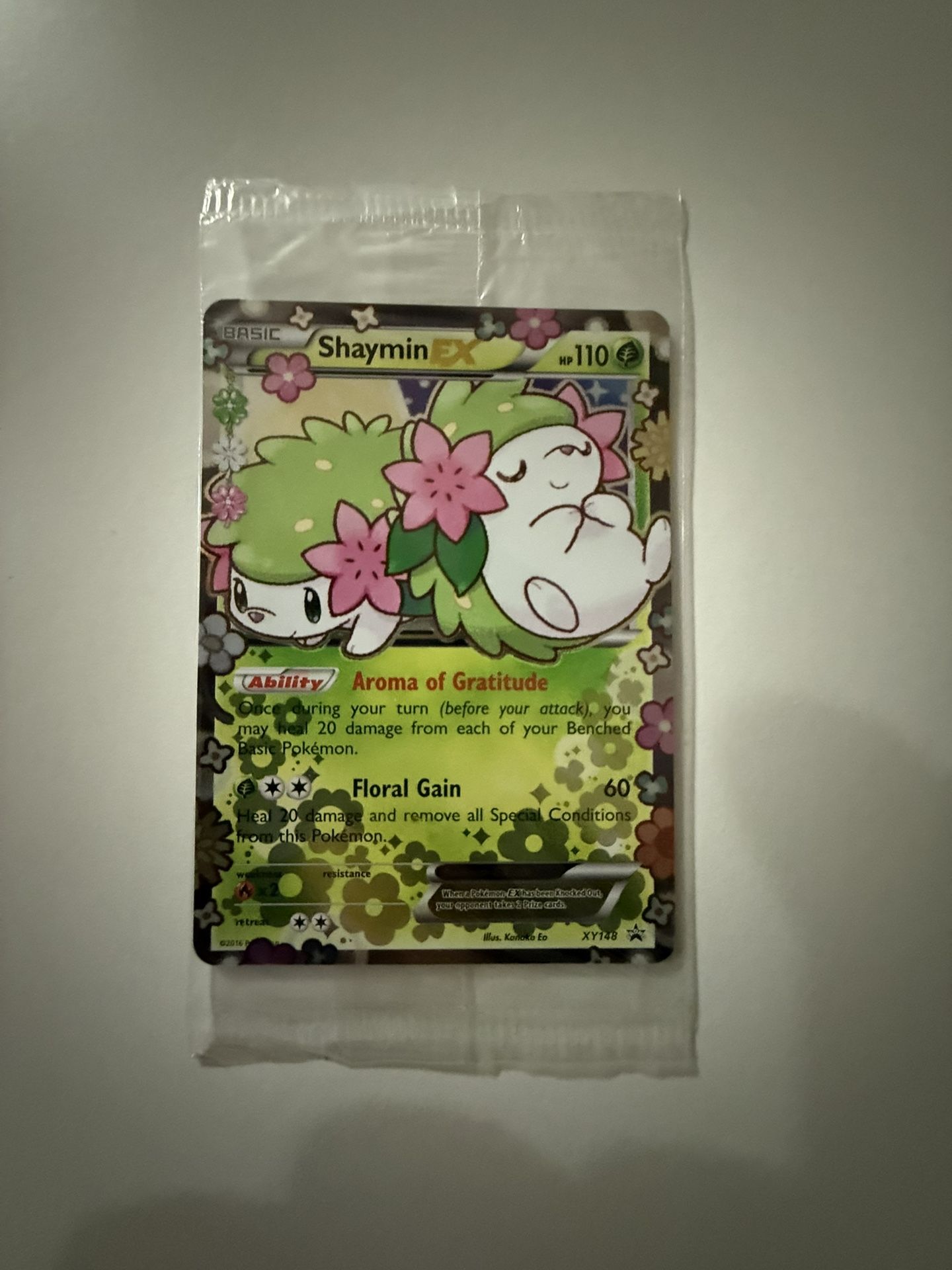 Shaymin Factory Sealed Pokémon Card