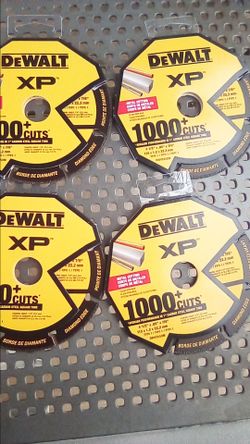 DeWalt XP Diamond Edge Metal Cut-Off Wheels 4-Pack