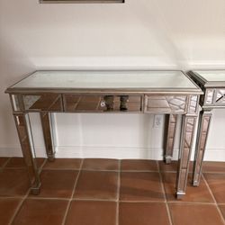 Glass Mirror Tables